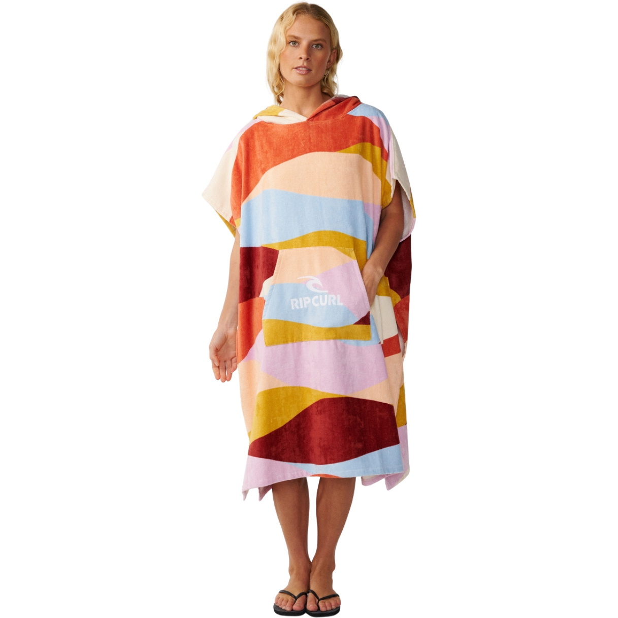 2026 Rip Curl Frauen Mischung Hooded Handtuch 00VWTO - Multi